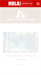 Mobile Screenshot of mascotas.hola.com