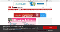 Desktop Screenshot of biblioteca.hola.com